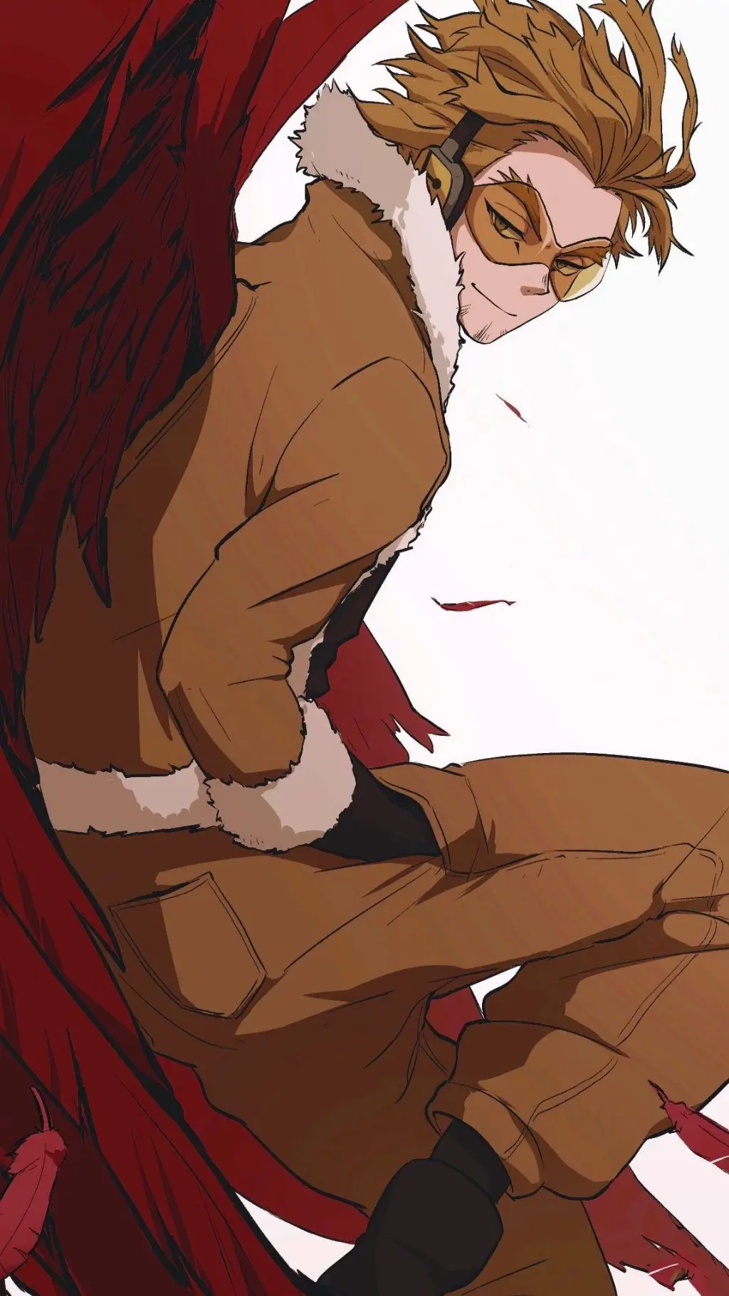 ai character: Hawks son-MHA background