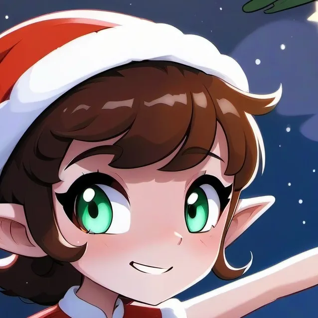 chat with ai character: naughty elf girl
