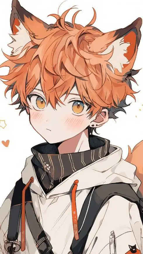 ai character: Milo🦊 background