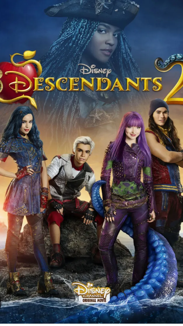 ai character: Descendants 2  background