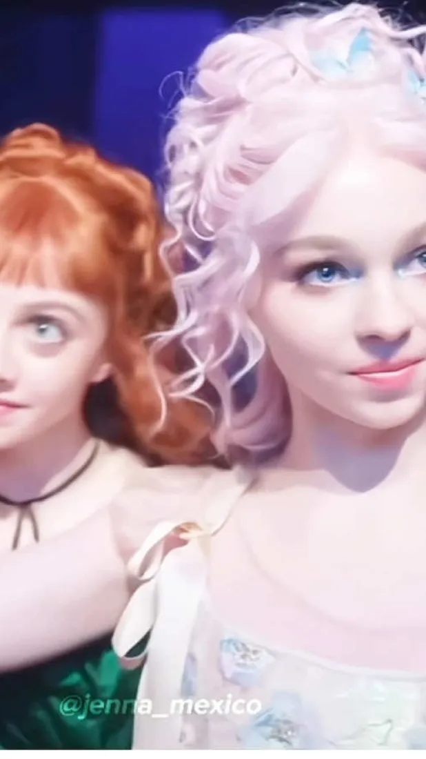 ai character: Enid + Angus dance background