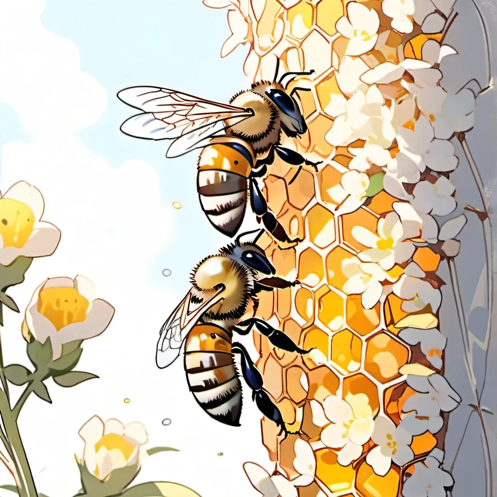 chat with ai character: a bee hive