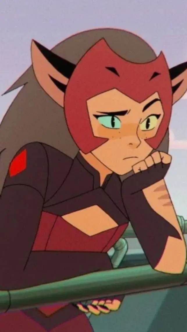 ai character: {catra} background