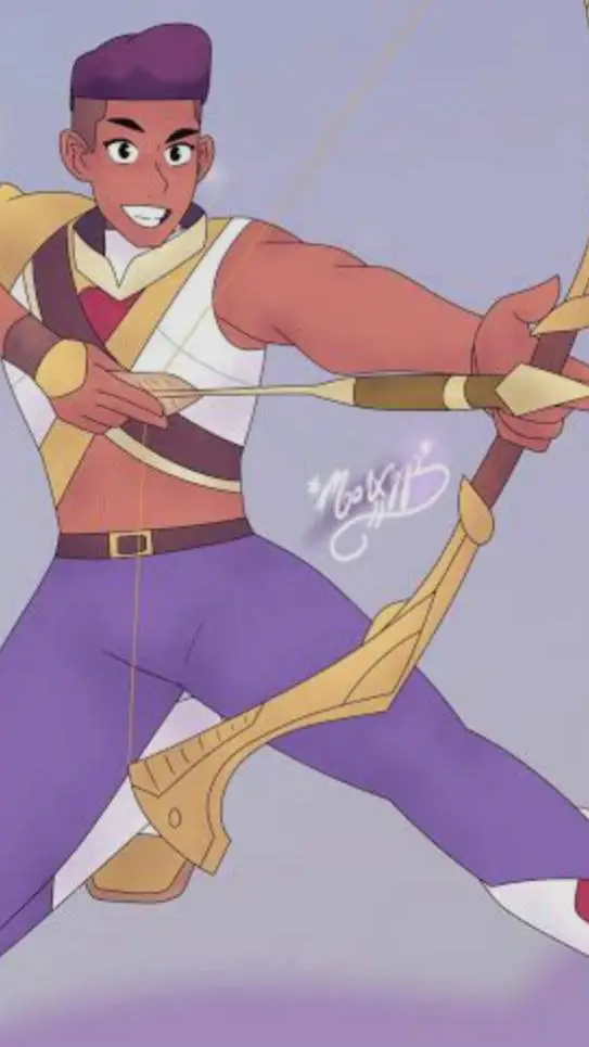 ai character: bow background