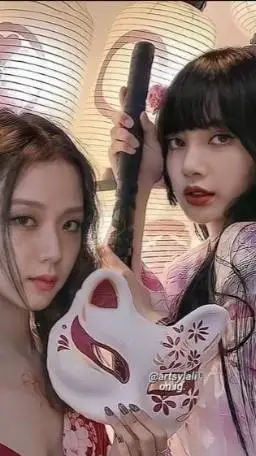 ai character: jisoo and lisa background