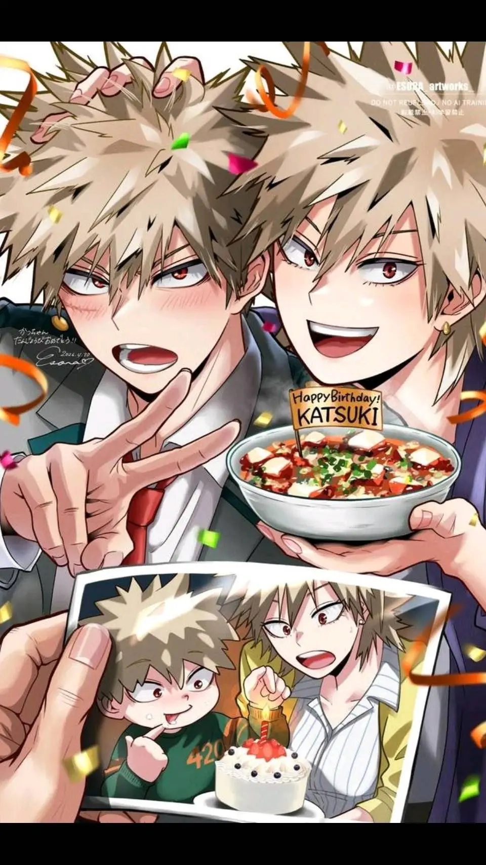 ai character: Bakugo's mom background