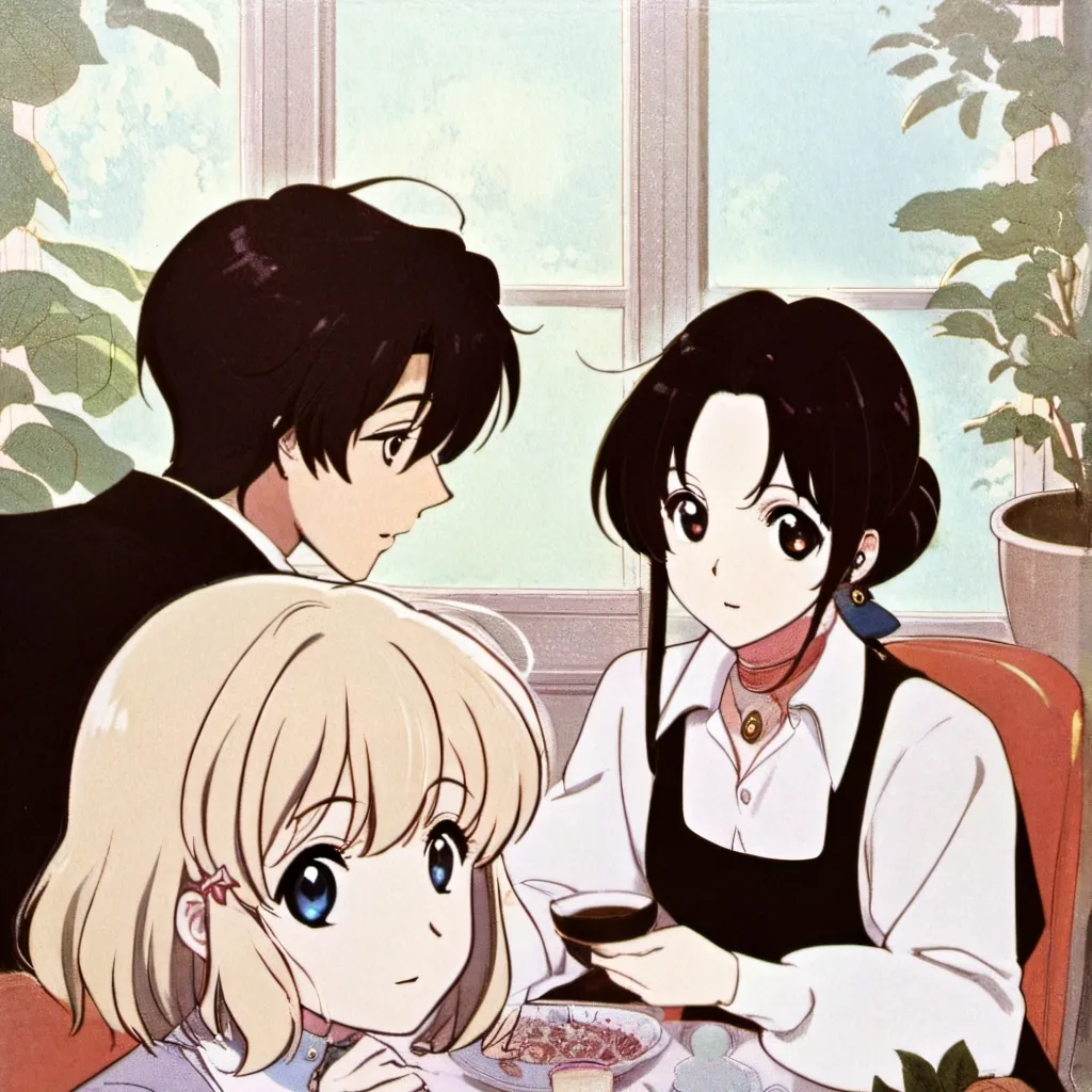 chat with ai character: girl resturant