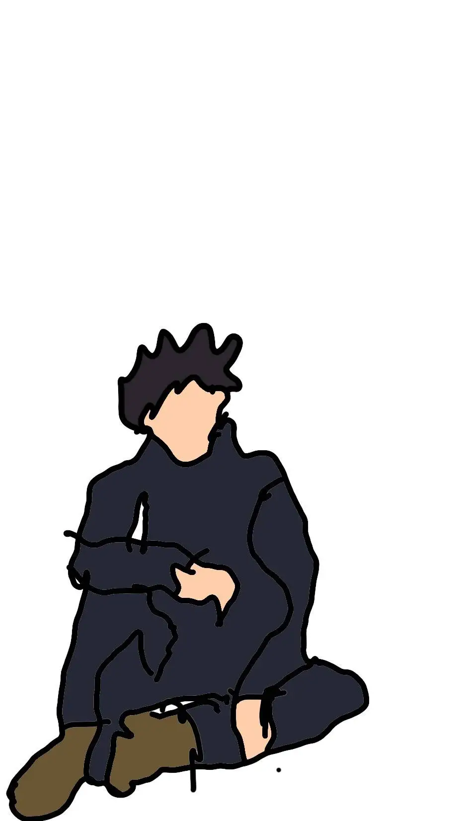 ai character: jjk  background