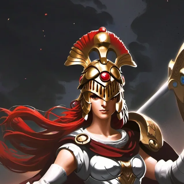 chat with ai character: athena