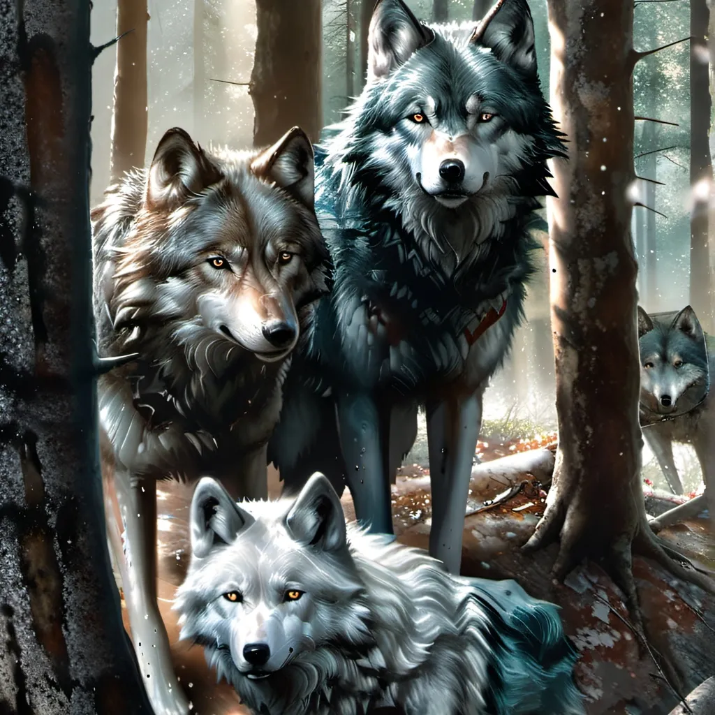 chat with ai character: wolf pack