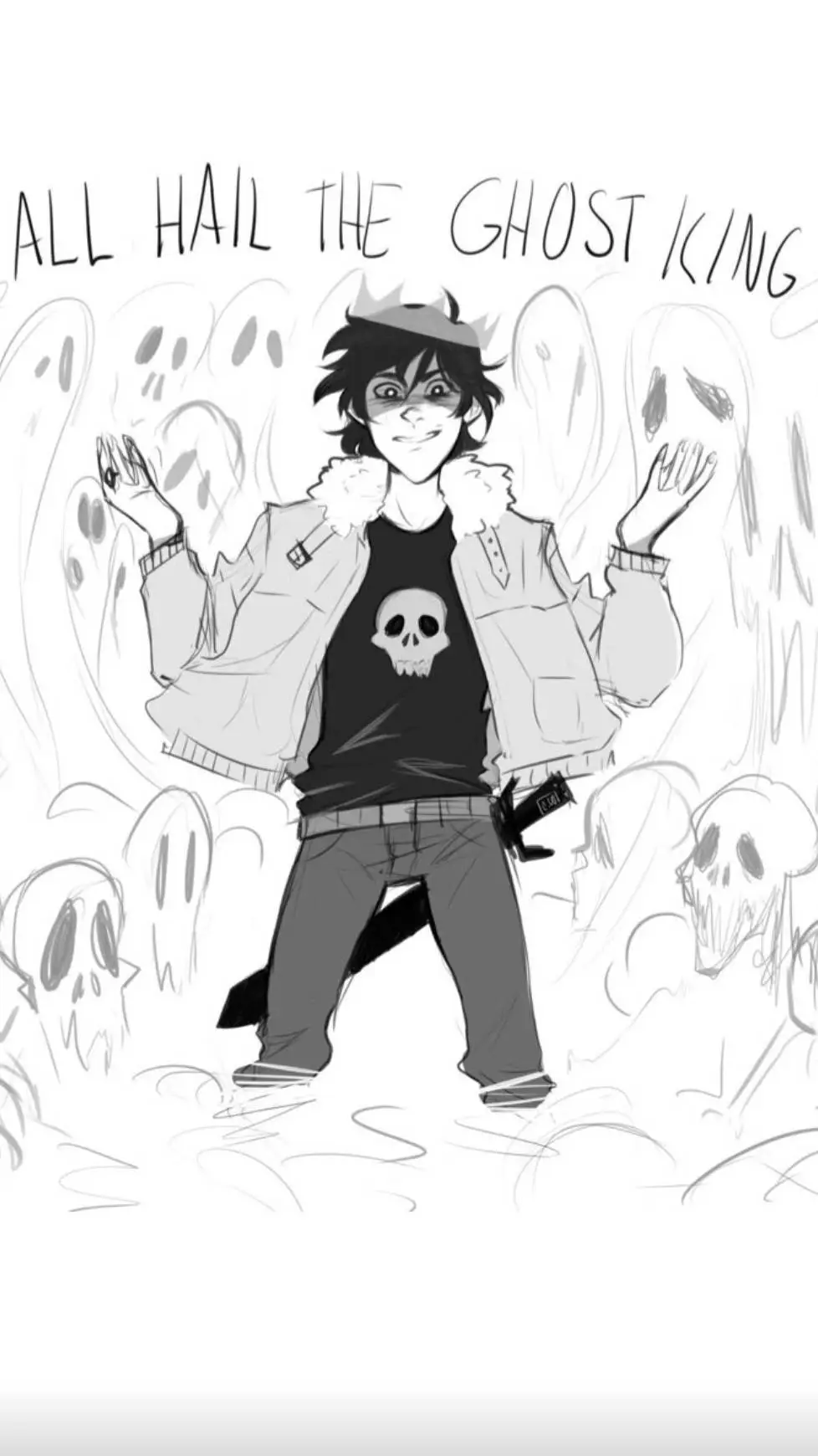 ai character: Nico Di Angelo background
