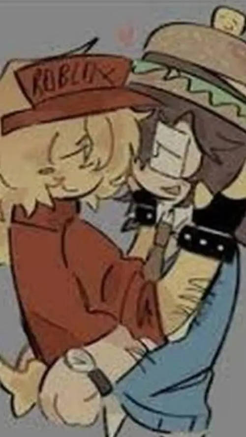 ai character: pizzaburger background