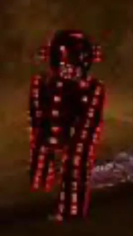 ai character: SCARY BABOON MINES background