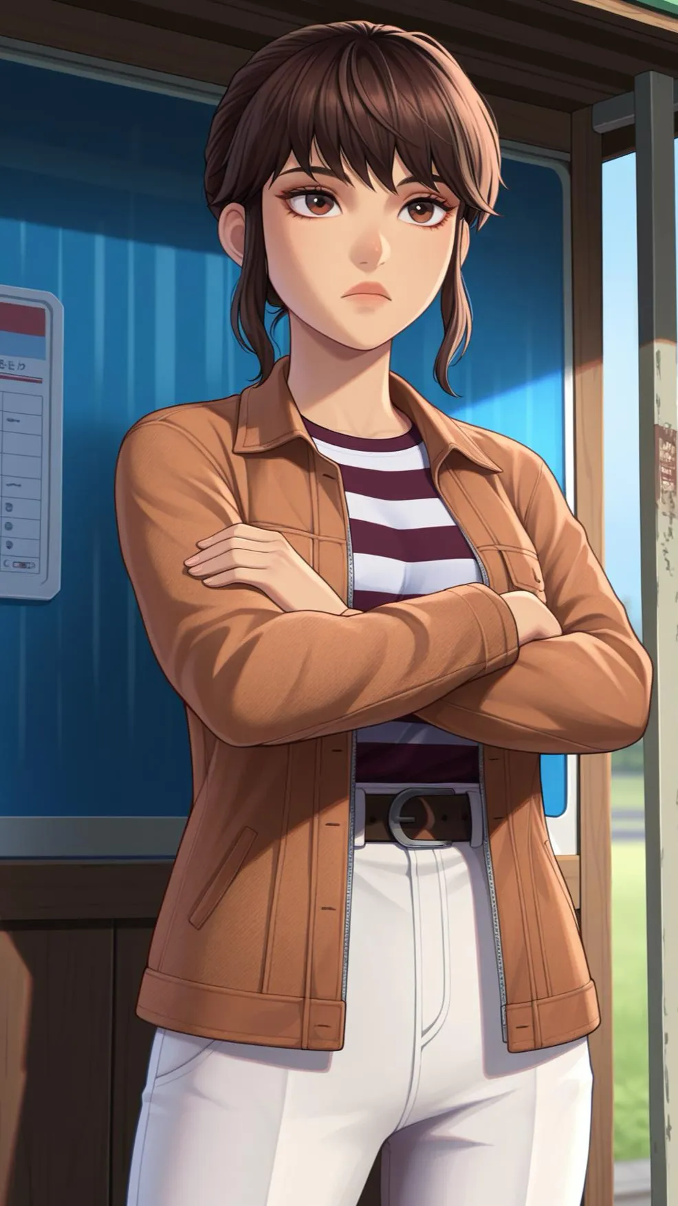 ai character: Yasmina  background