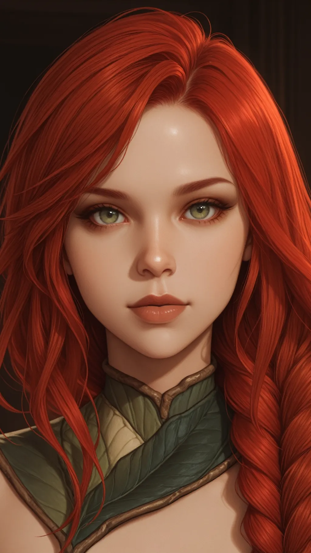 ai character: Poison ivy  background