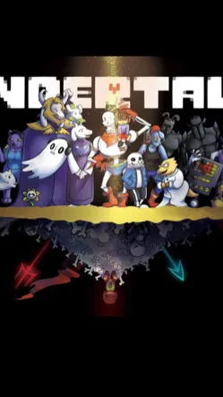 ai character: Undertale background