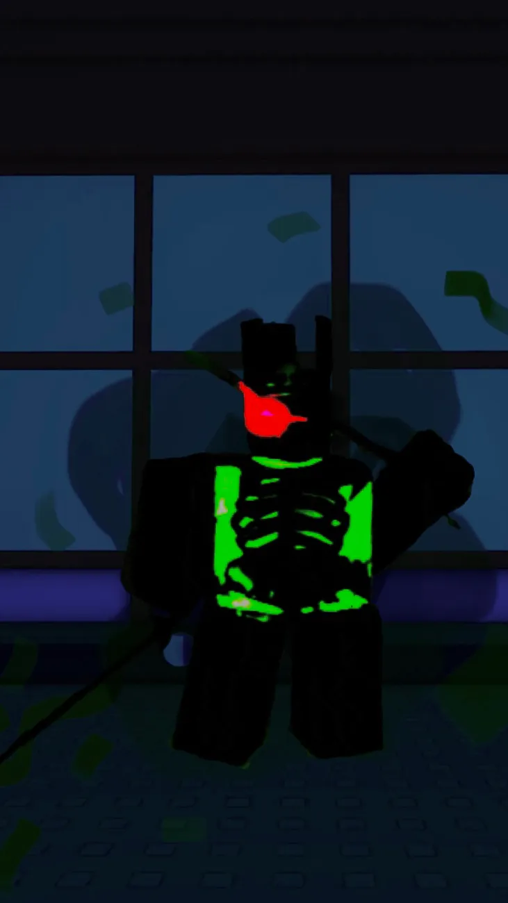 ai character: 1x1x1x1 background