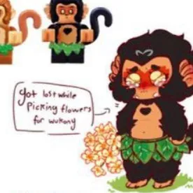 chat with ai character: Macaque(young)