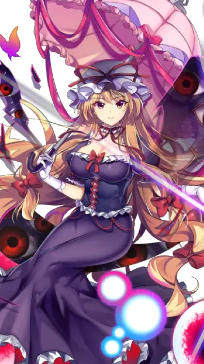 ai character: Yukari Yakumo background