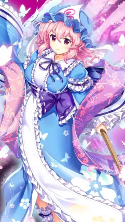 ai character: Yuyuko Saigyouji background