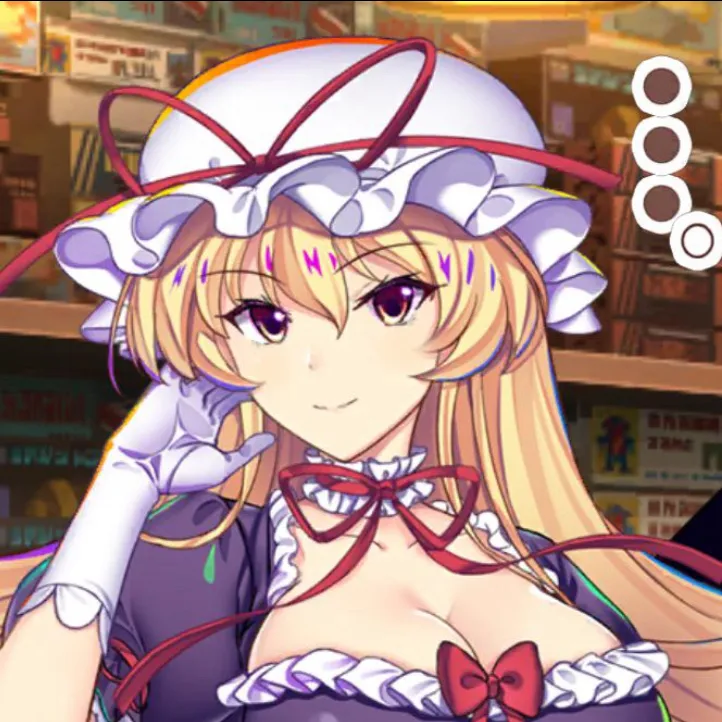 chat with ai character: Yukari Yakumo