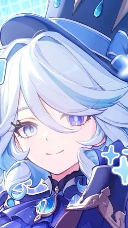 ai character: + FURINA + background