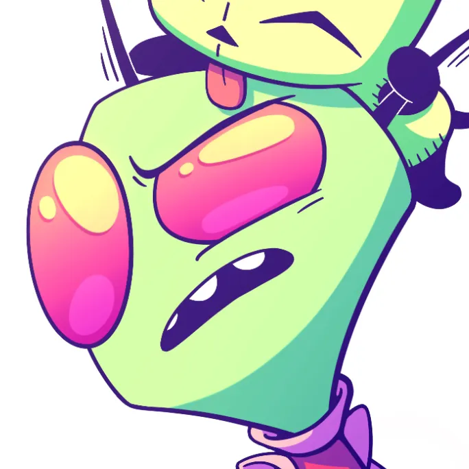 chat with ai character: Invader Zim :3