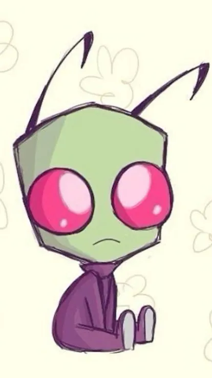 ai character: Baby Zim XD background