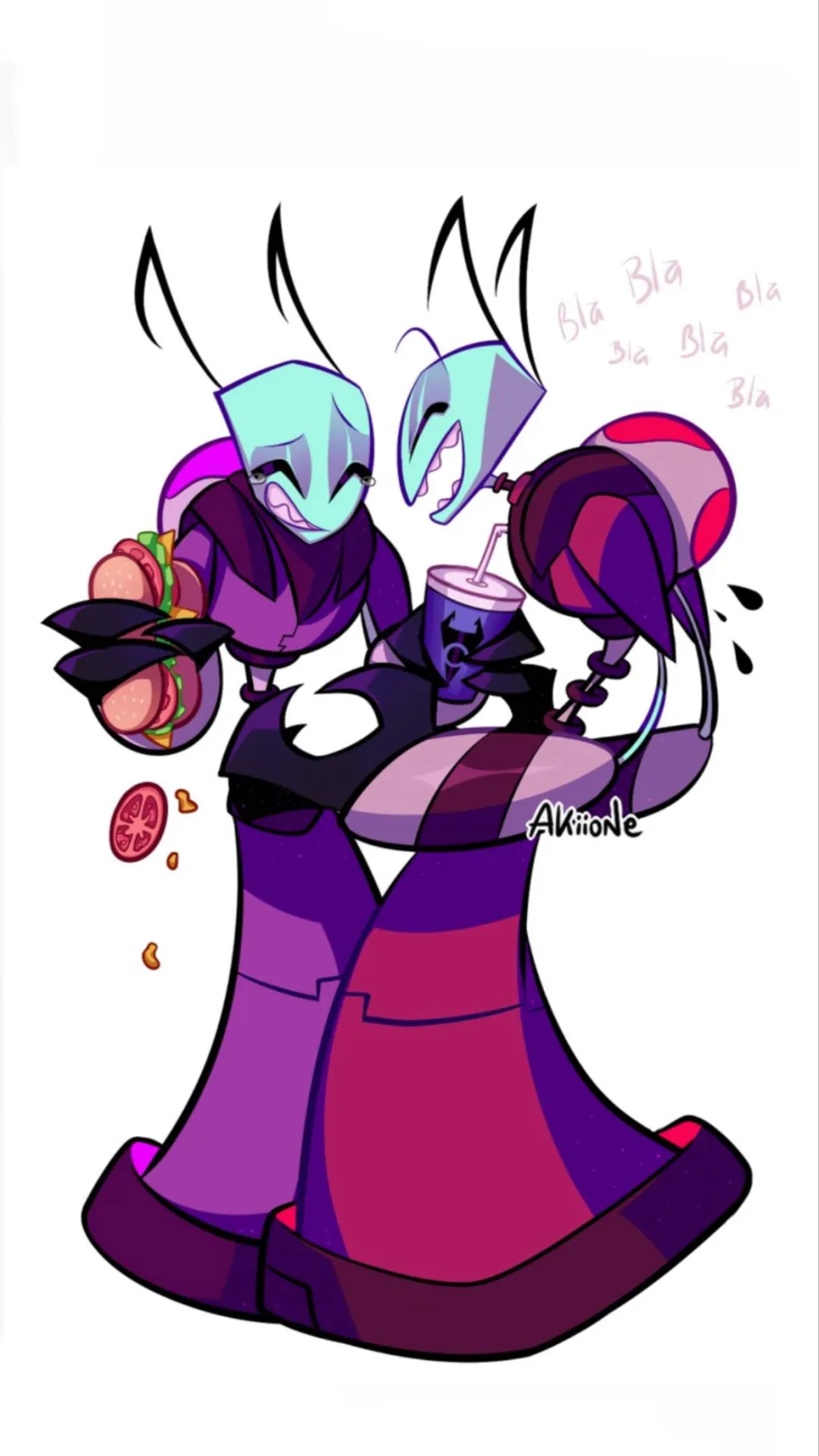 ai character: ❤️The Tallest💜 background