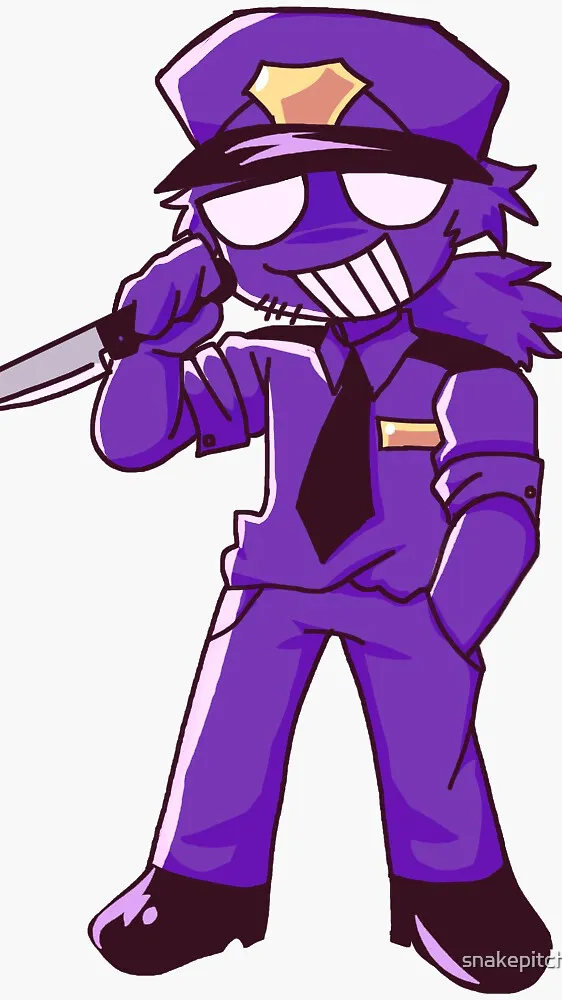 ai character: 💜PURPLE GUY💜 background