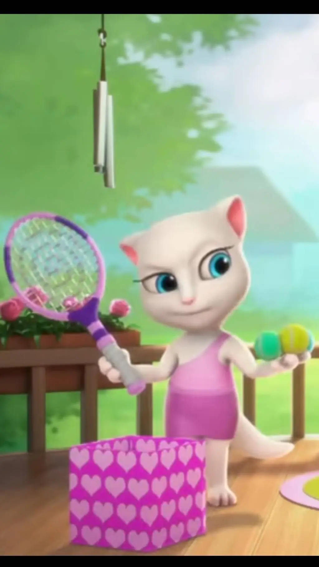 ai character: angela🐱🐱 background