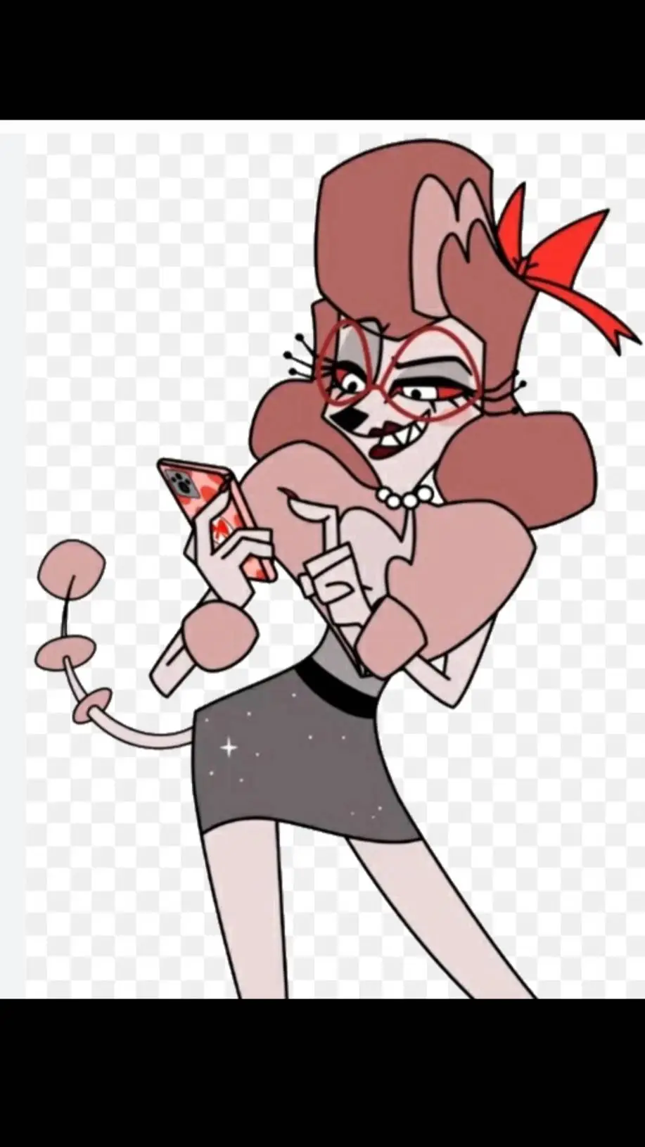 ai character: vikki❤️🩷 background