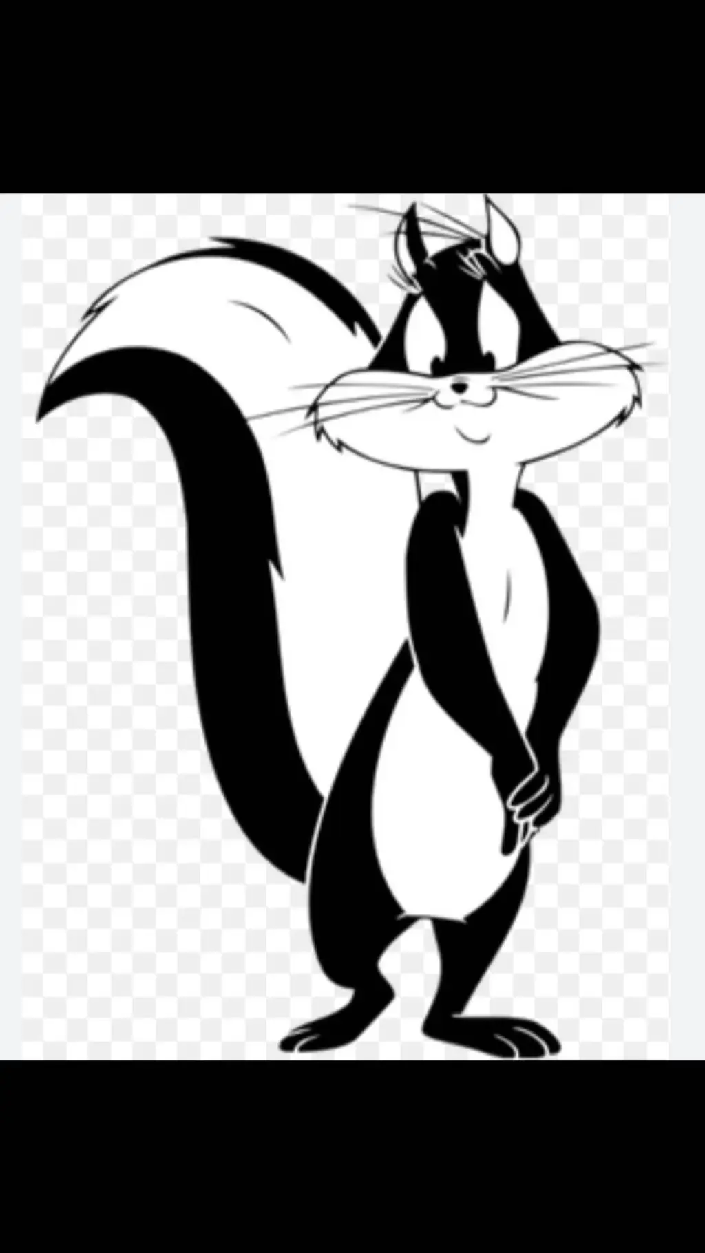 ai character: Crystal🖤🤍🐱 background