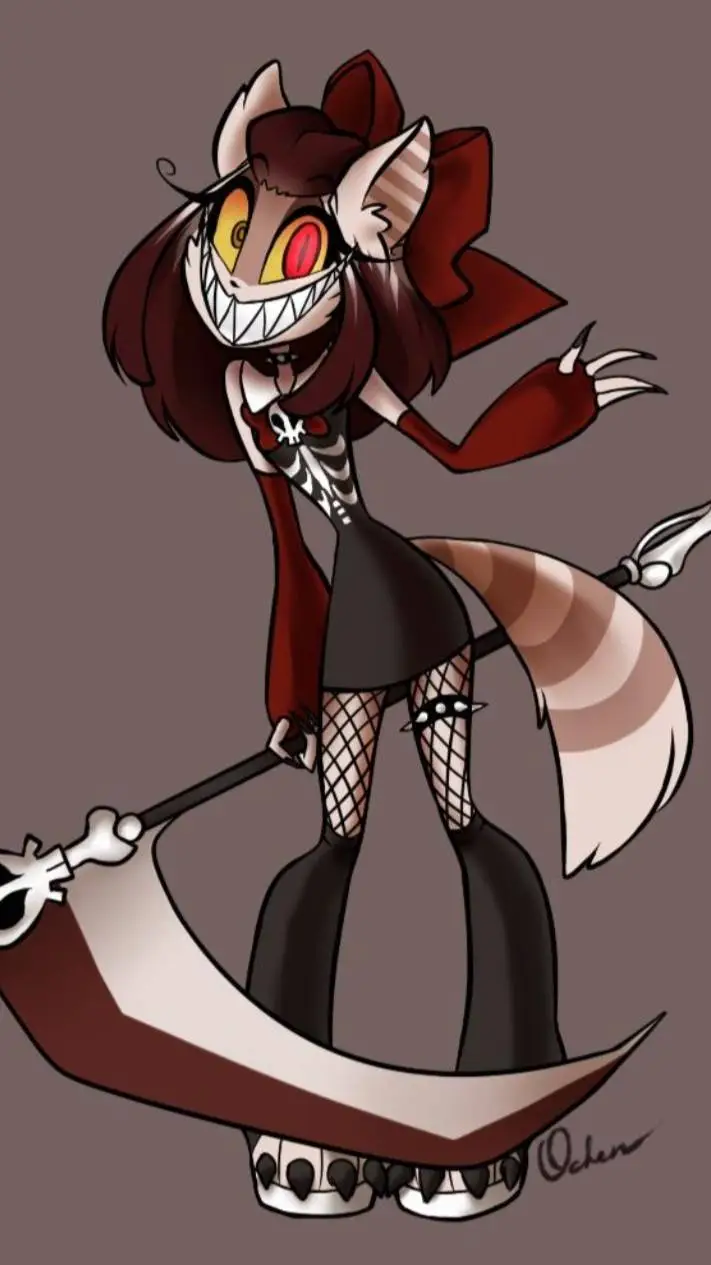 ai character: psychopathsally🐱😈🤎 background