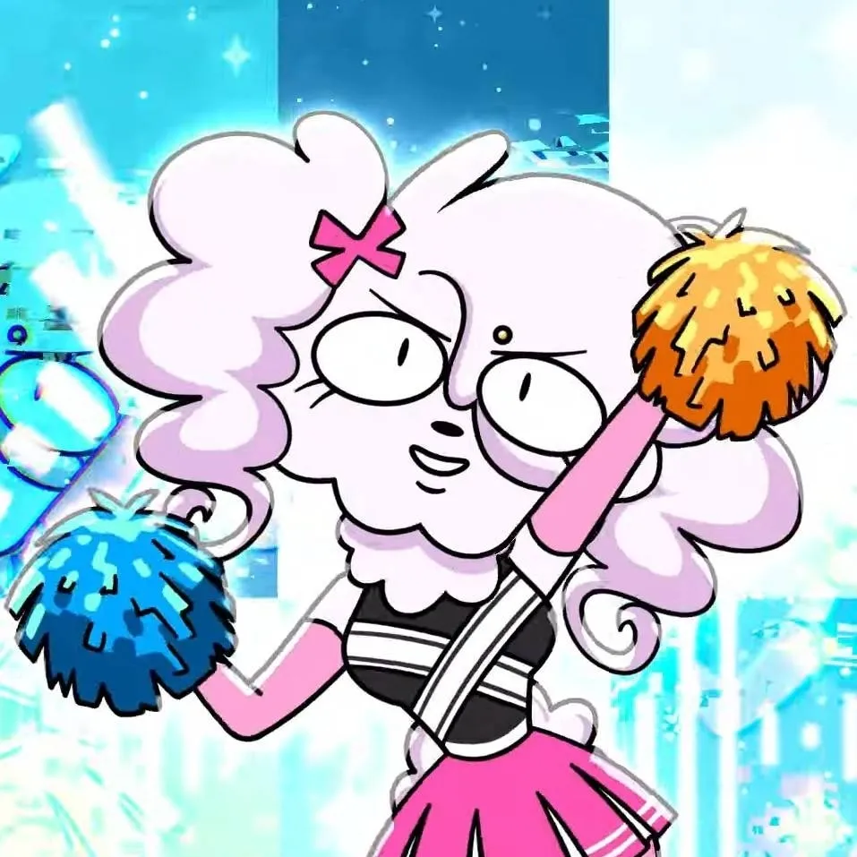 chat with ai character: cheer leader pj🖤🩷🐩