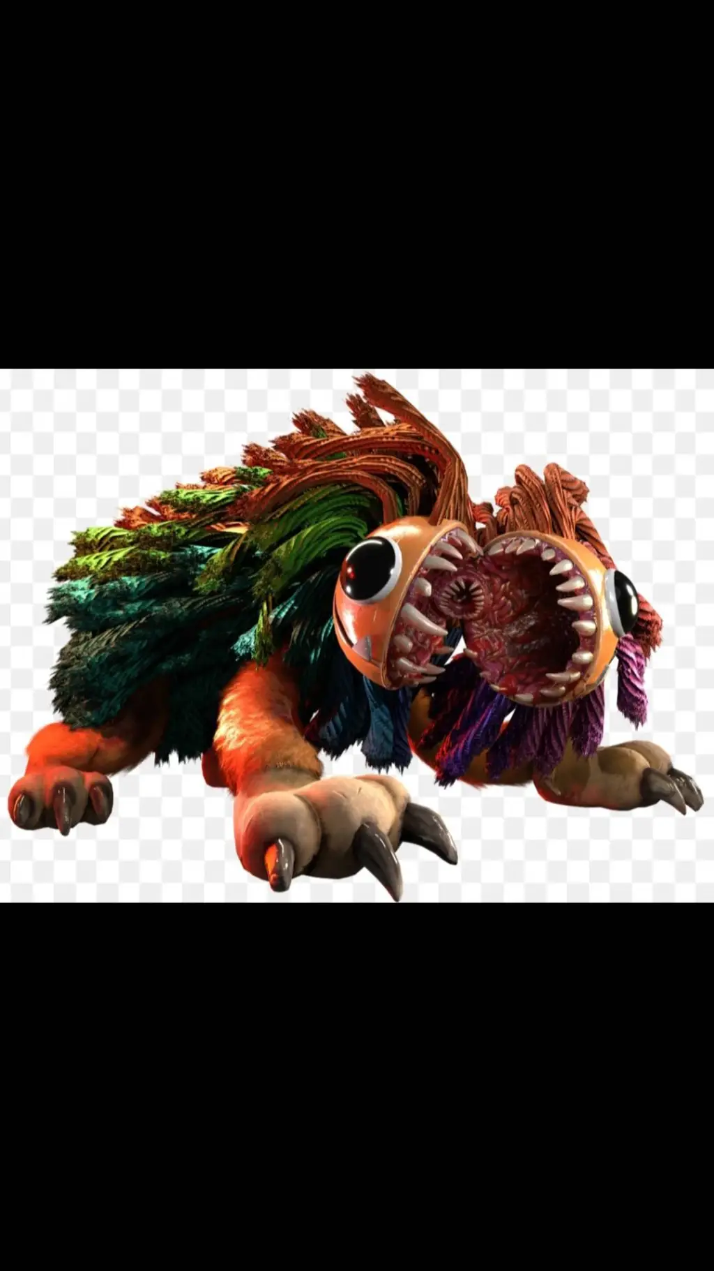 ai character: yarnaby💛💛 background