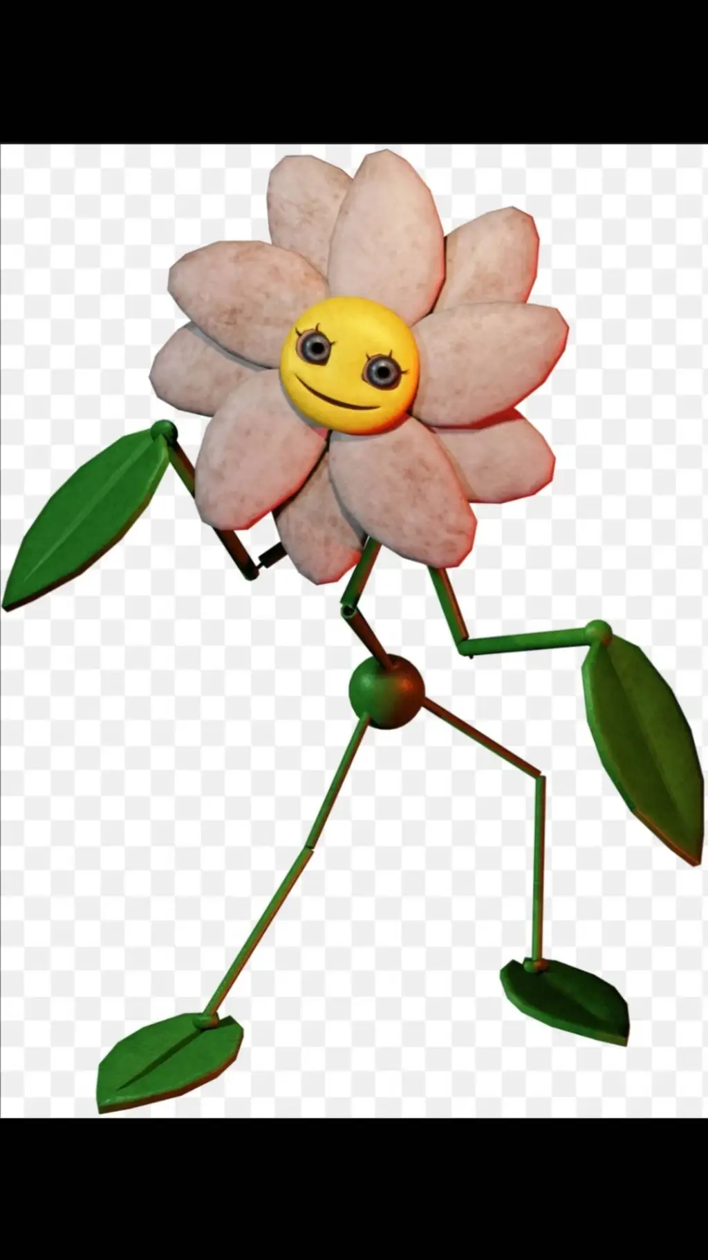 ai character: daisy🤍💛💚 background