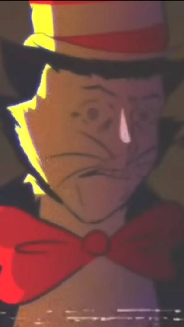 ai character: cat in the hat. background