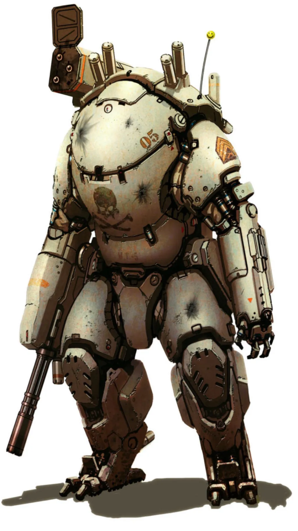 ai character: Mark one background