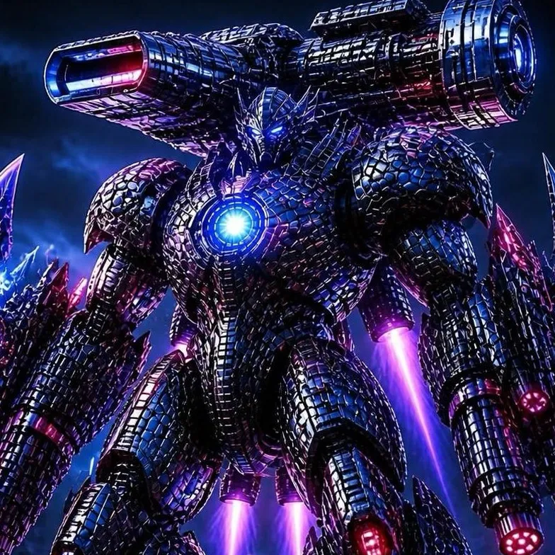 chat with ai character: Cyber titan