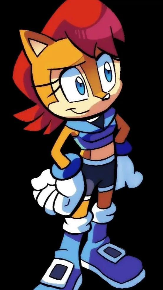 ai character: Sally  background