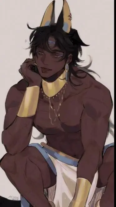 ai character: aundes  background