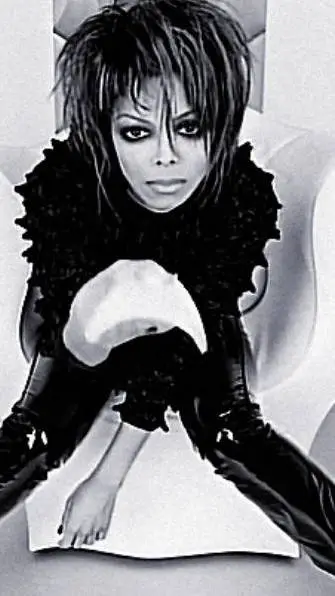 ai character: Janet Jackson  background