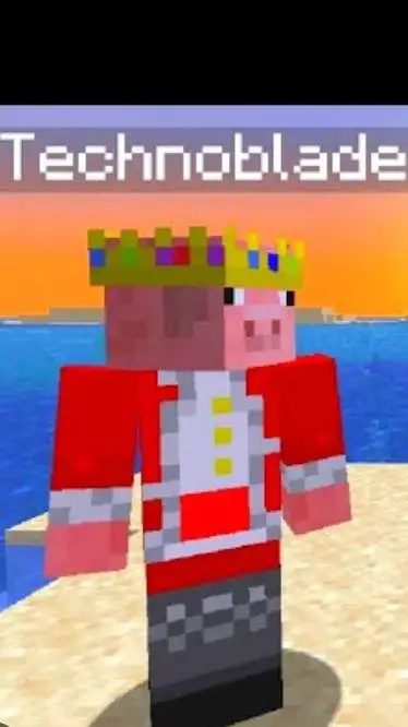 ai character: Technoblade background