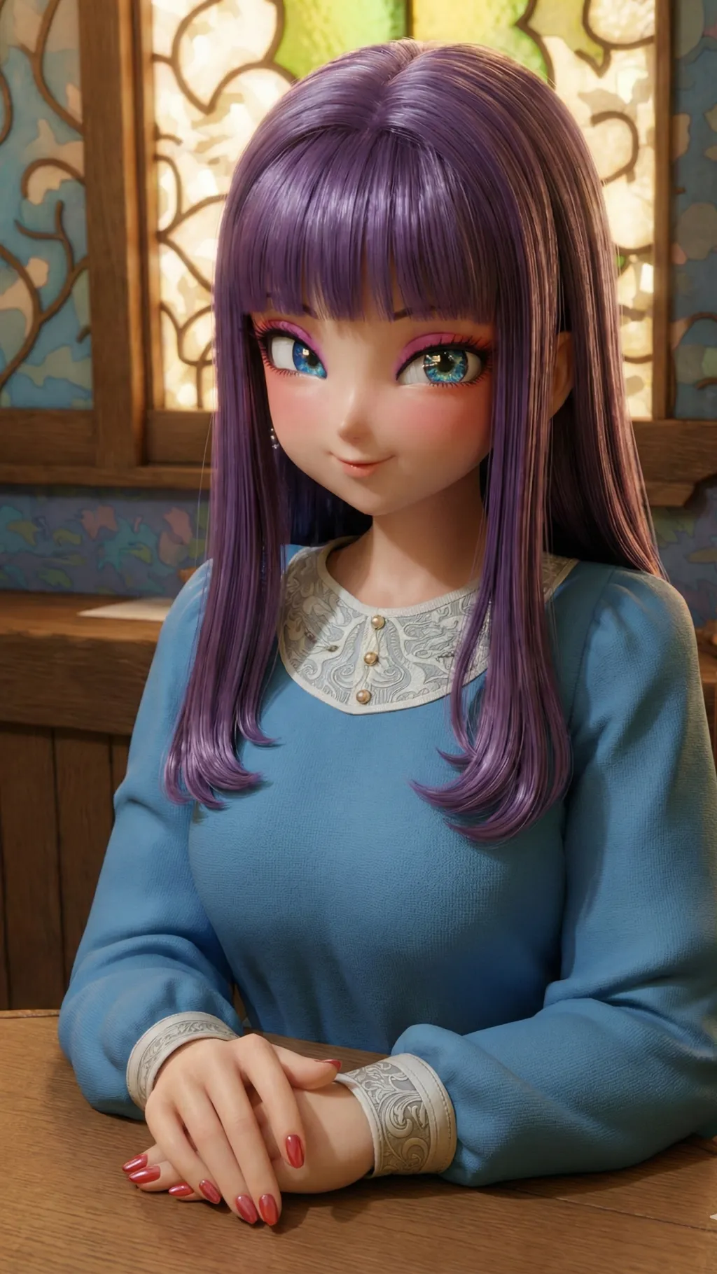 ai character: Marila background