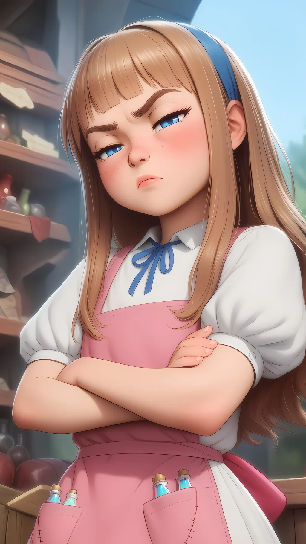 ai character: Annie background