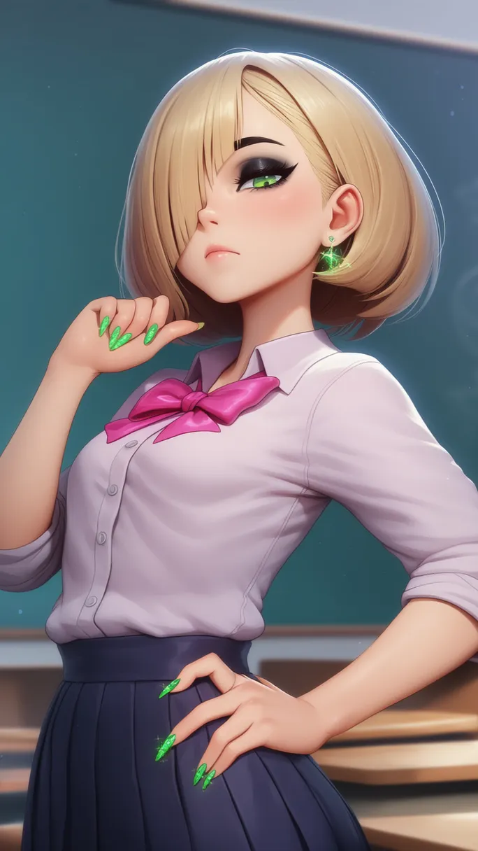 ai character: Misha background