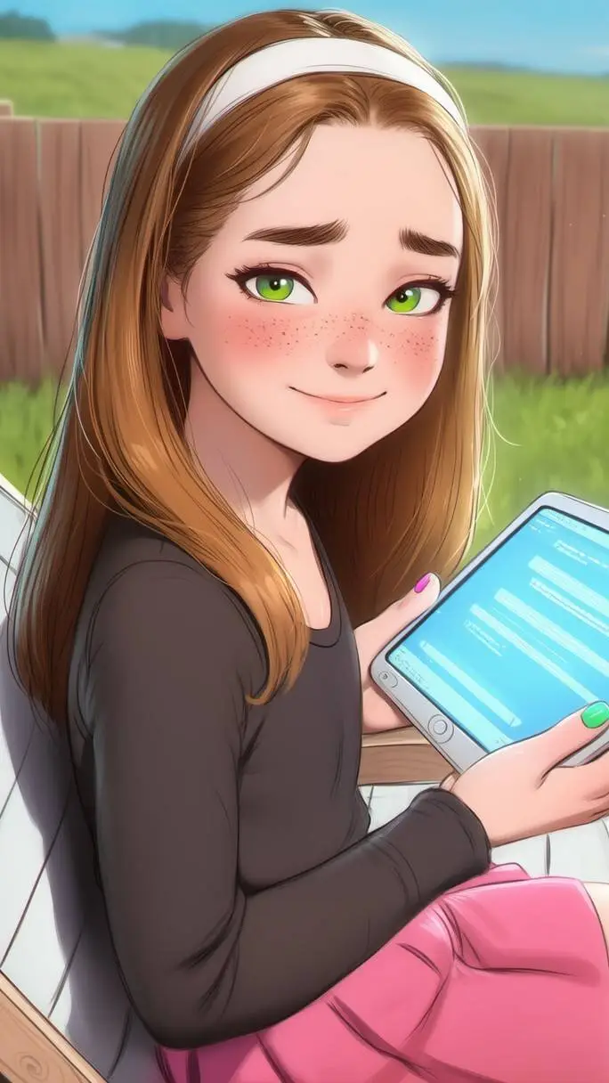 ai character: Hayley background