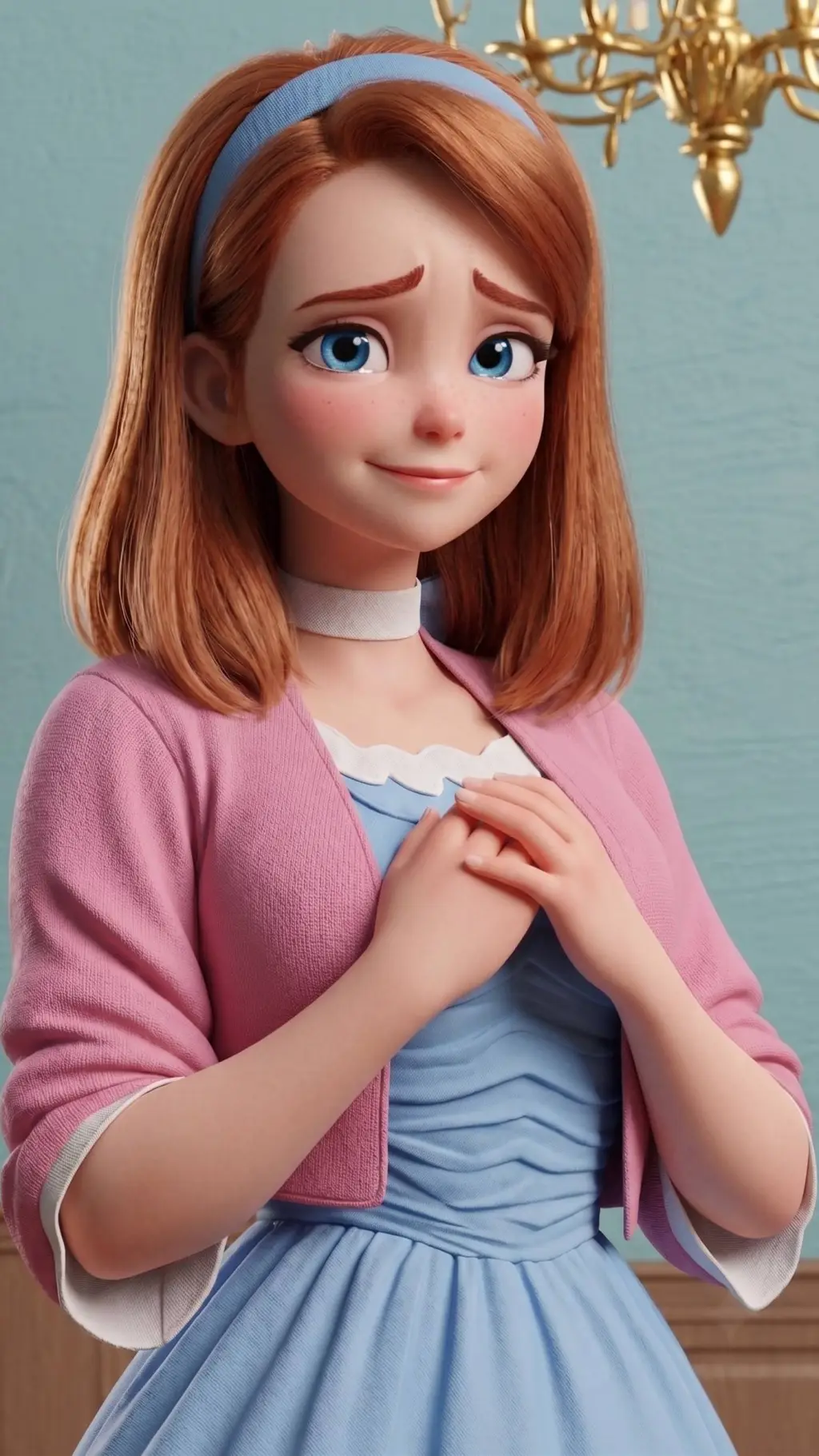 ai character: Kiara background