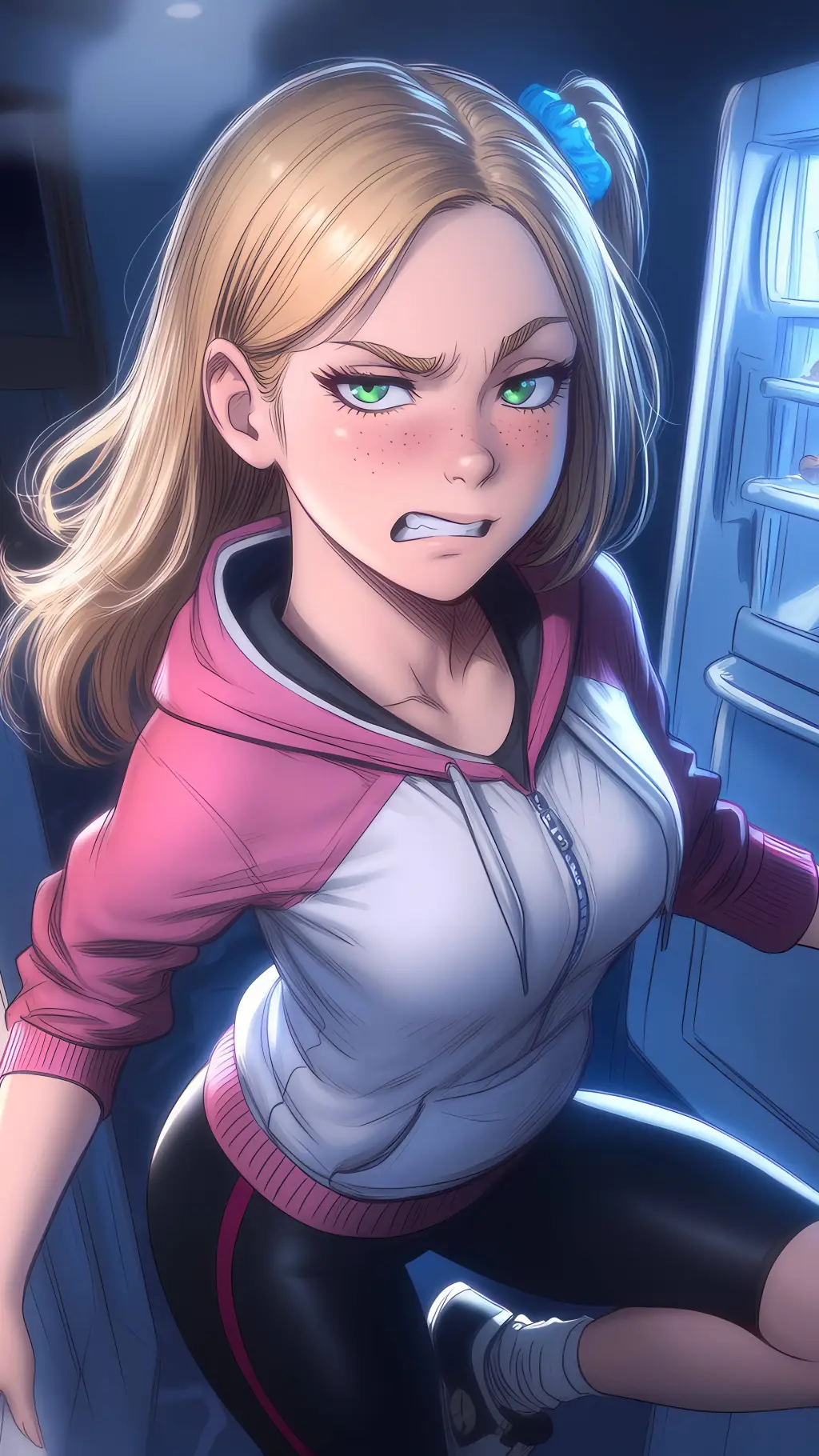ai character: Chelsea background